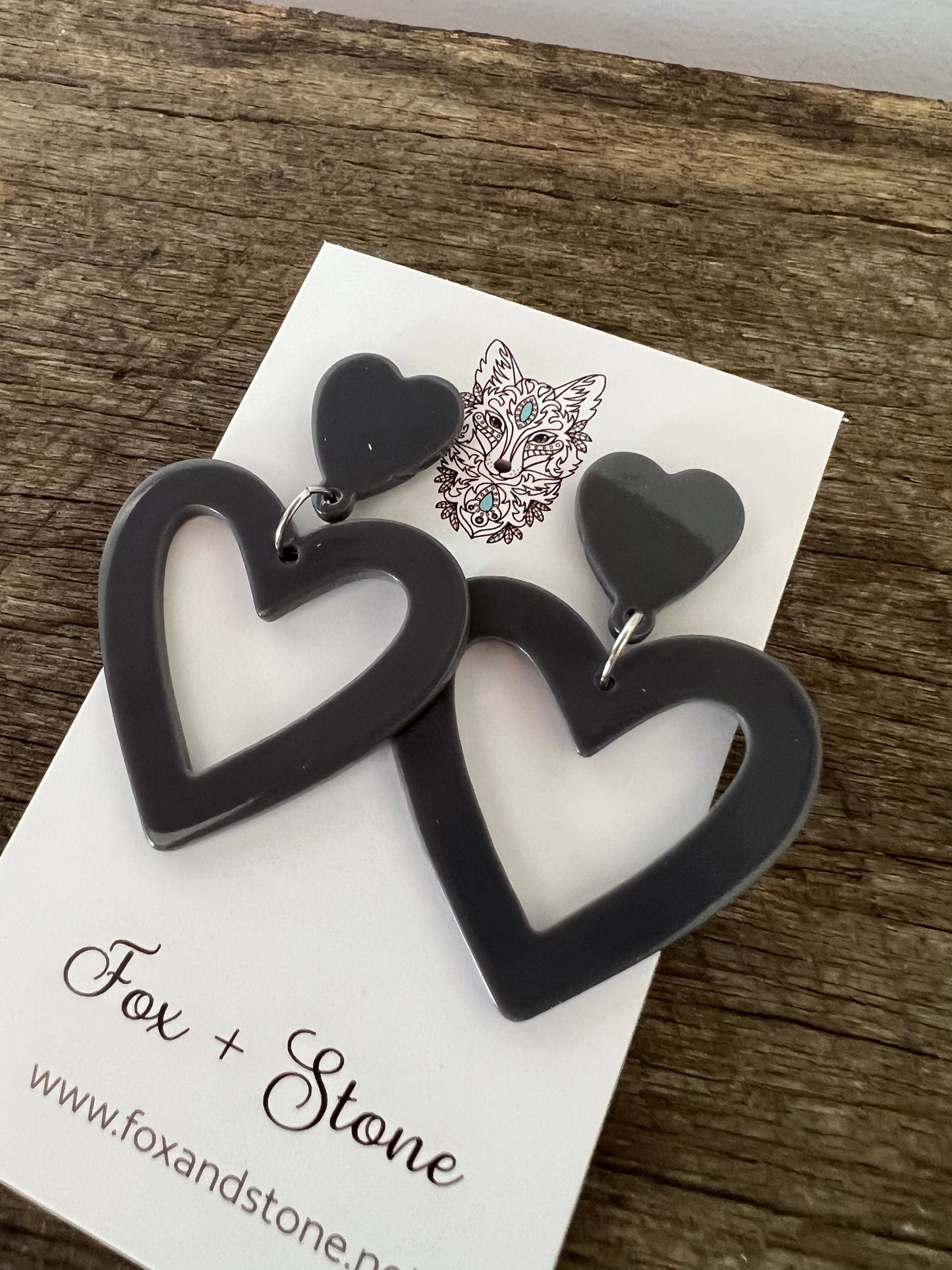 Heart To Heart Storm Earrings