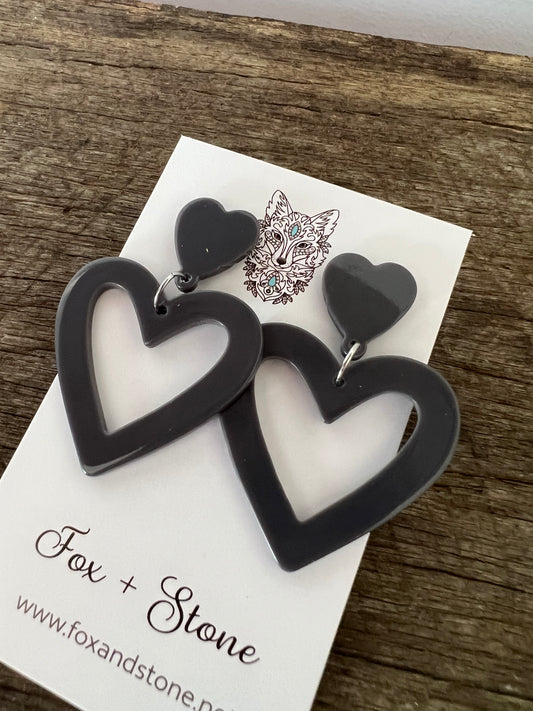 Heart To Heart Storm Earrings