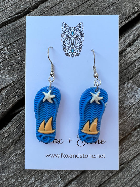 Beach Thong Earrings