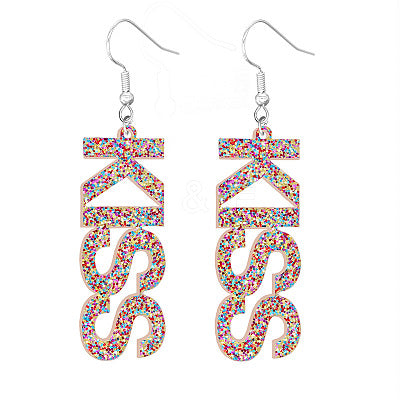 Confetti Kiss Dangle Earrings