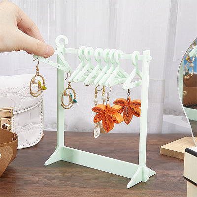 Mini Earring Organizer Soft Green