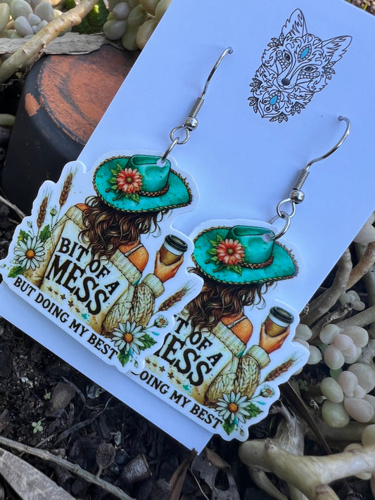Bit of a Mess Earrings