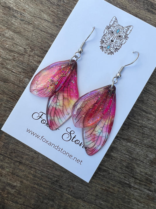 Briella Fairy Wing/Butterfly Wing Earrings