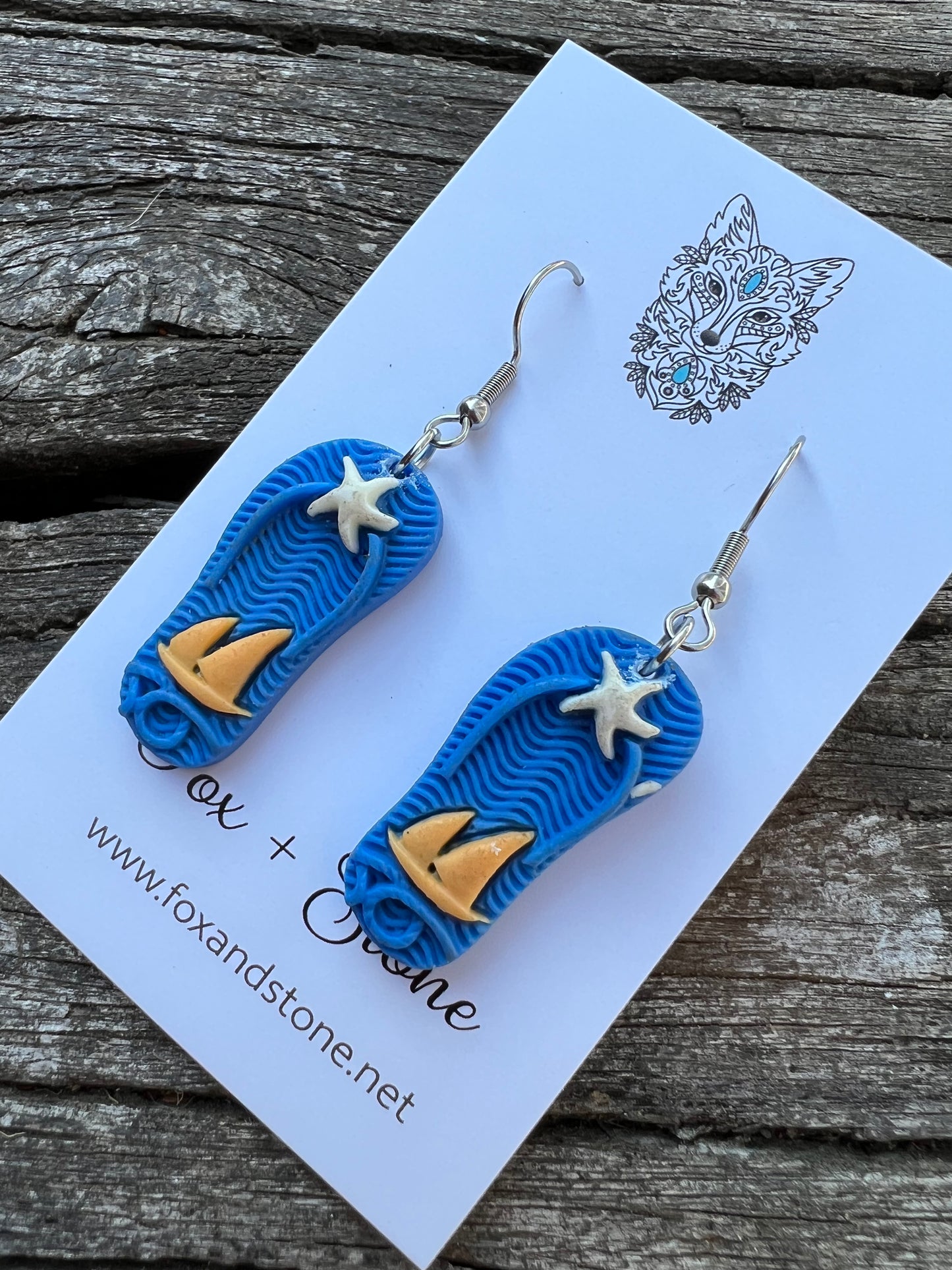 Beach Thong Earrings
