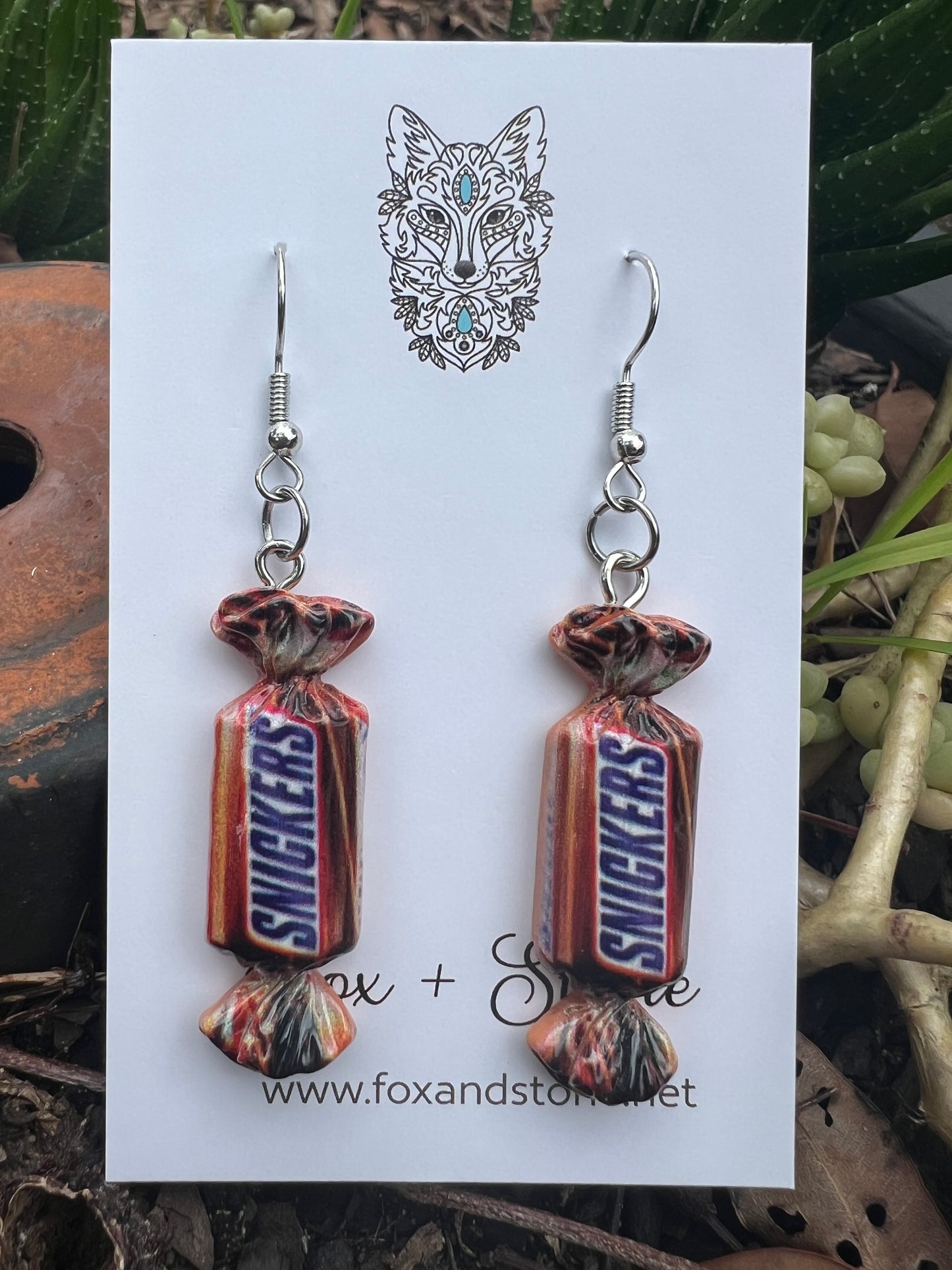 Snickers Earrings