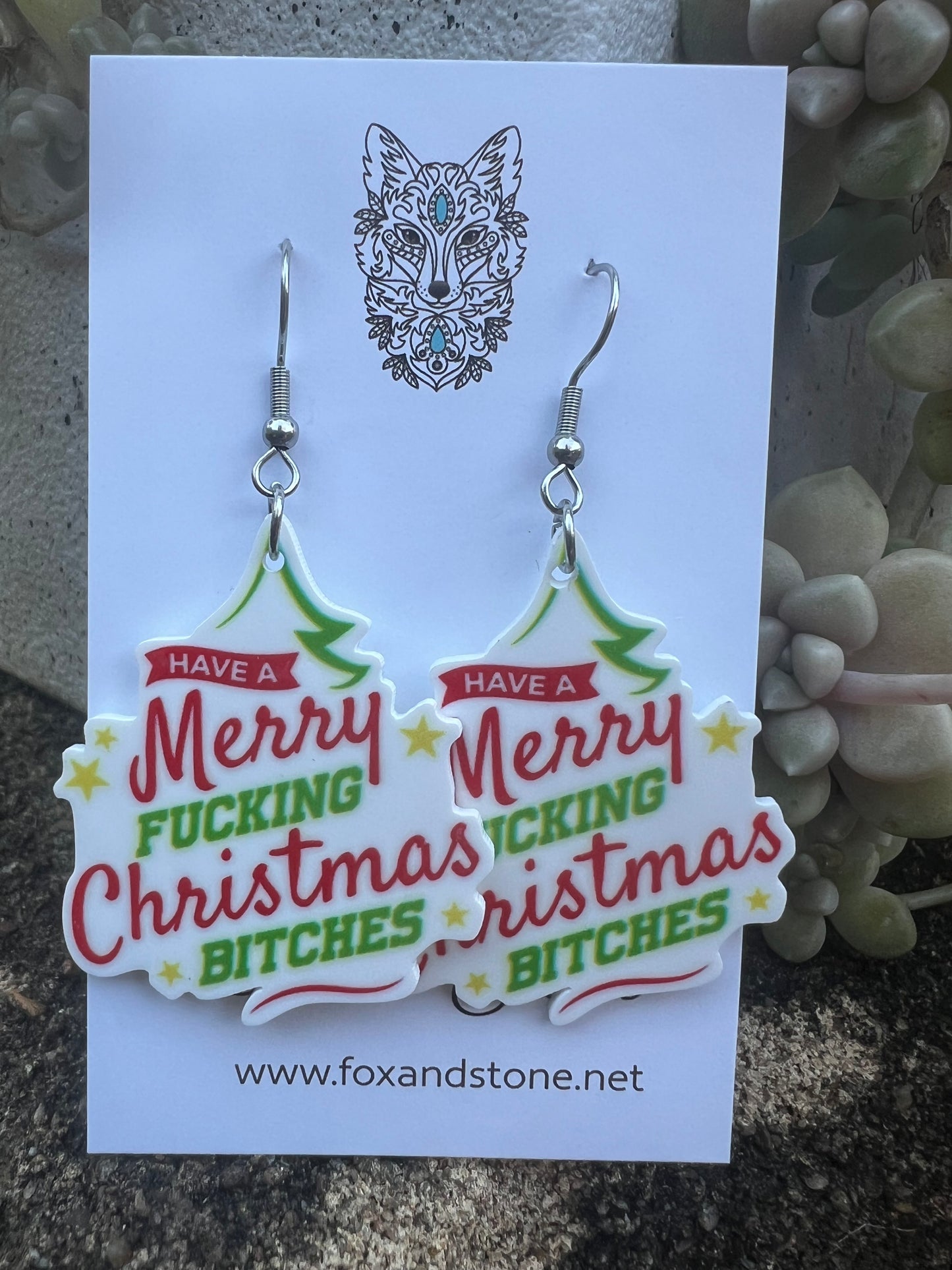Aussie Xmas Earrings
