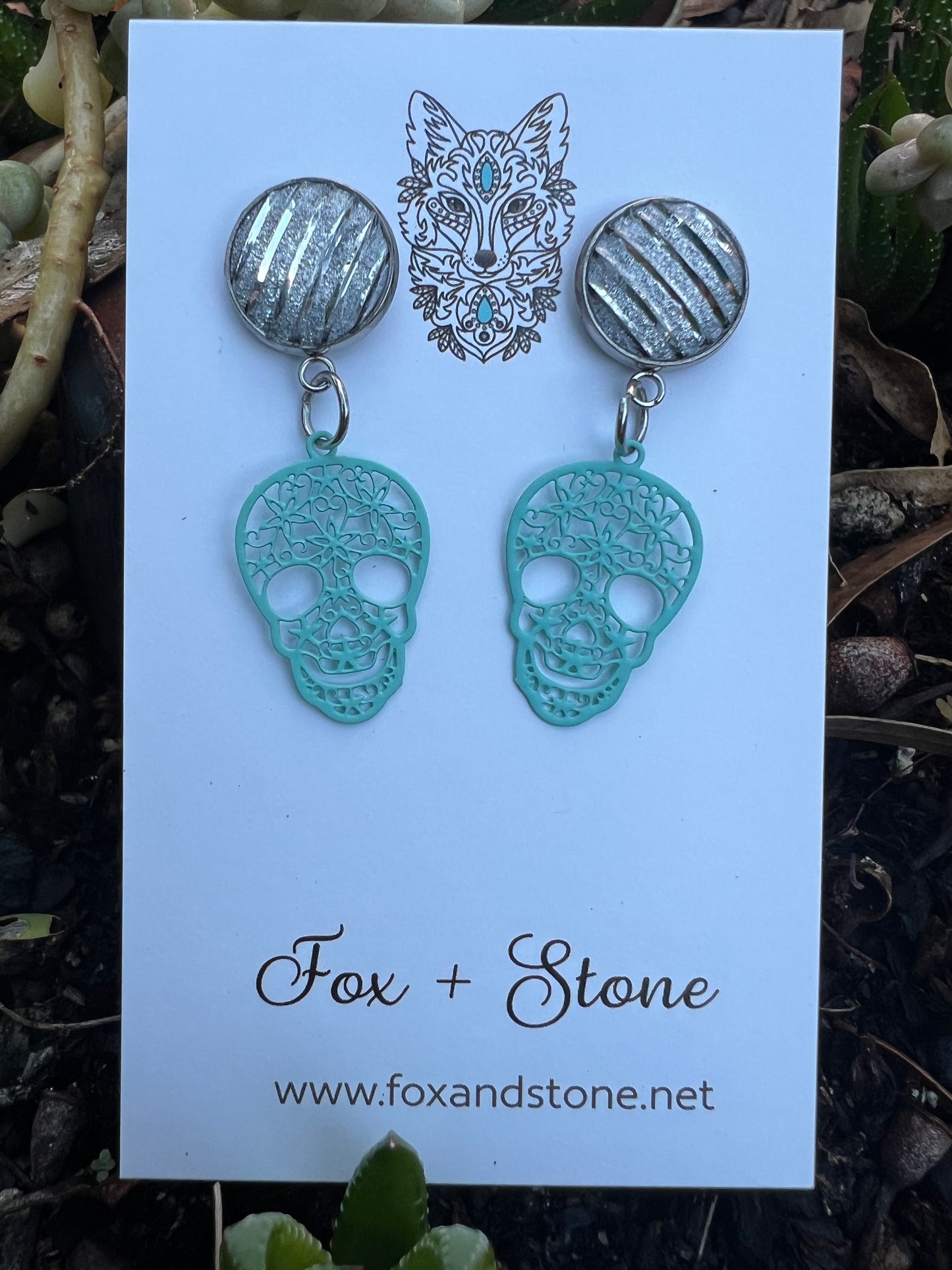 Mini Skull Stud Earrings