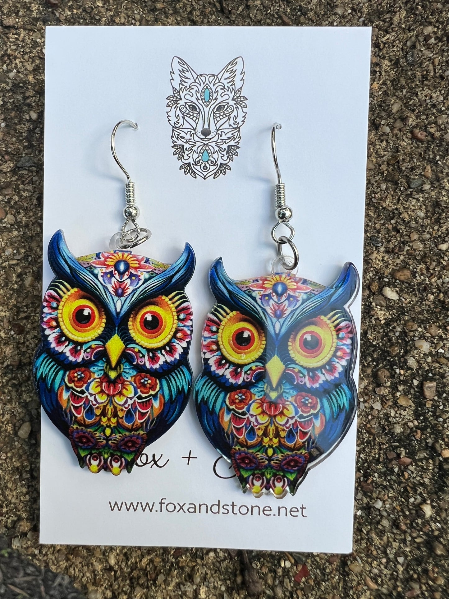 Henrietta Owl Earrings