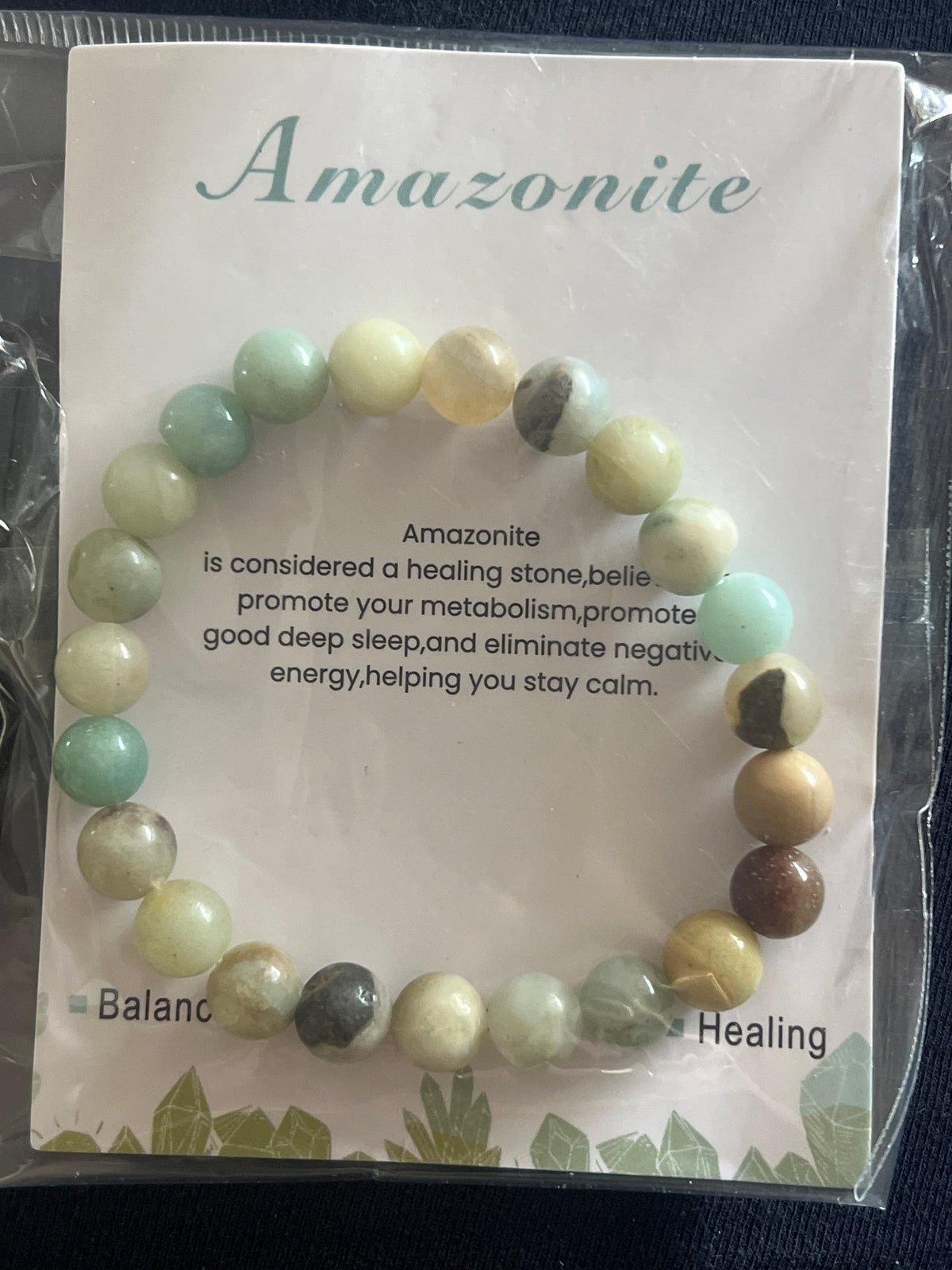Amazonite Natural Stone Bracelet