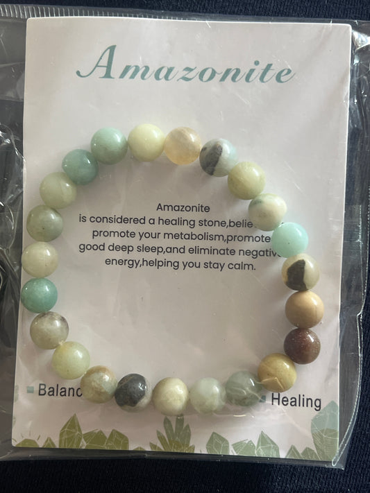 Amazonite Natural Stone Bracelet