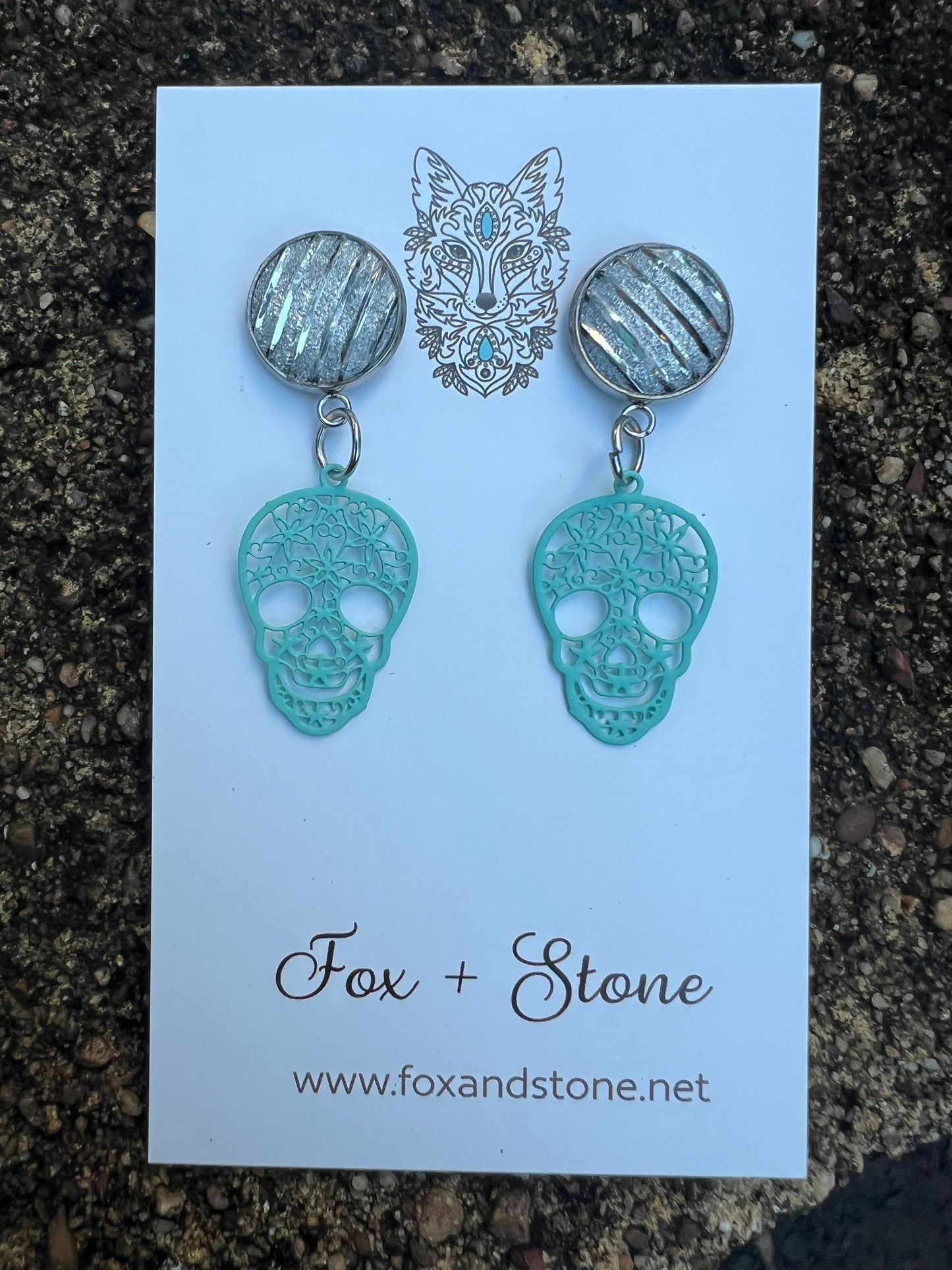 Mini Skull Stud Earrings