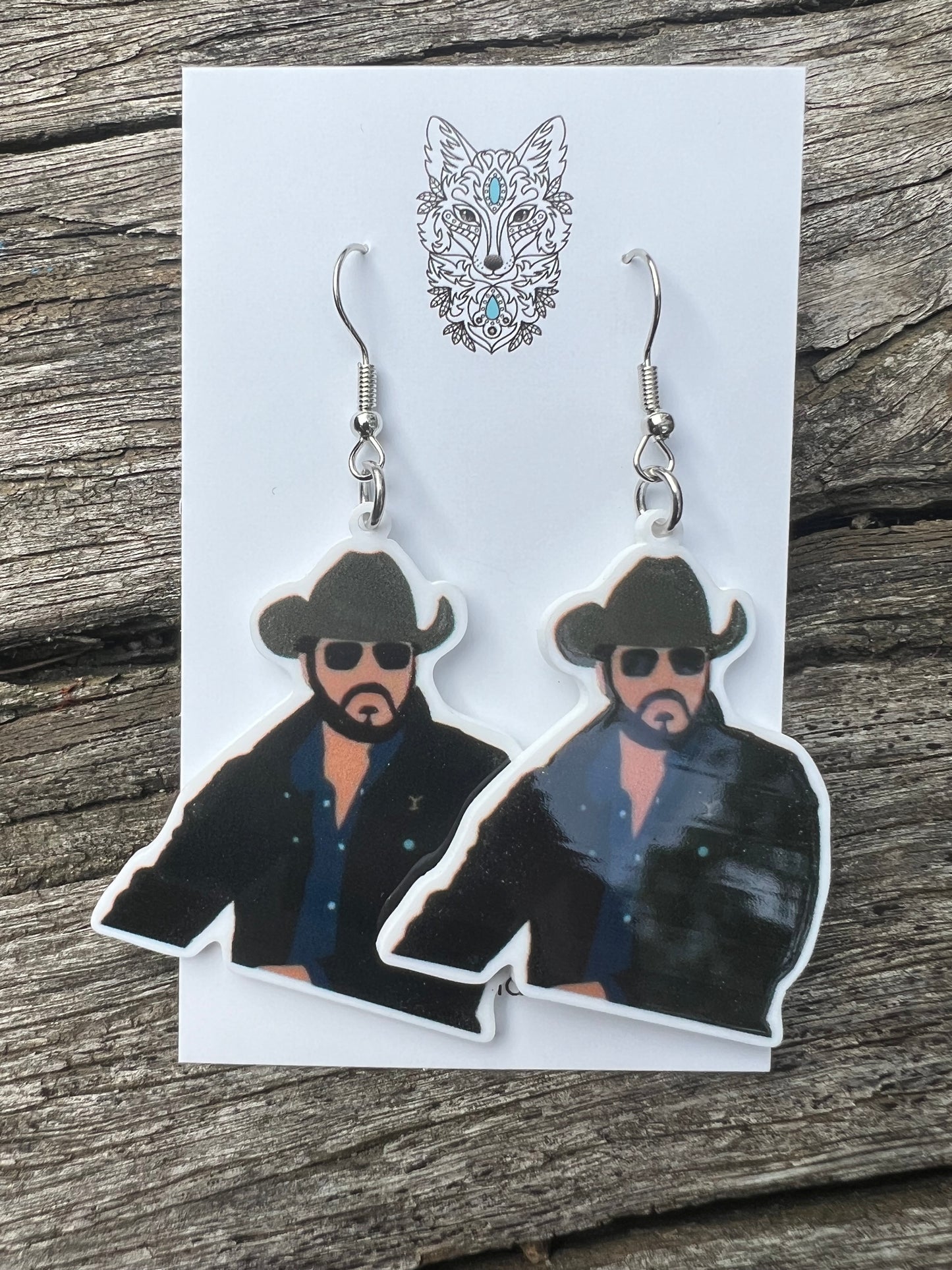 RIP Cowboy Earrings