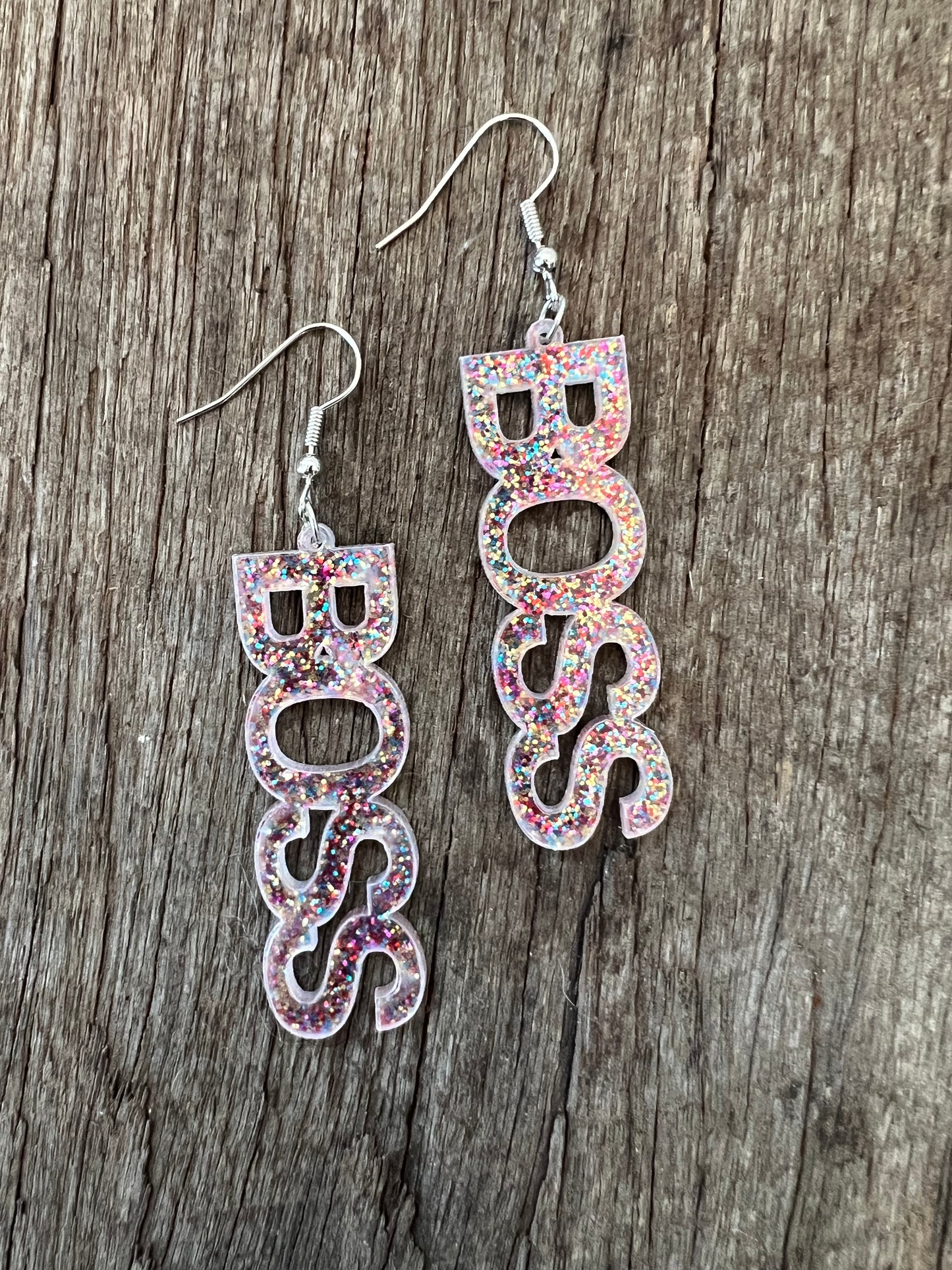 Confetti BOSS Dangle Earrings