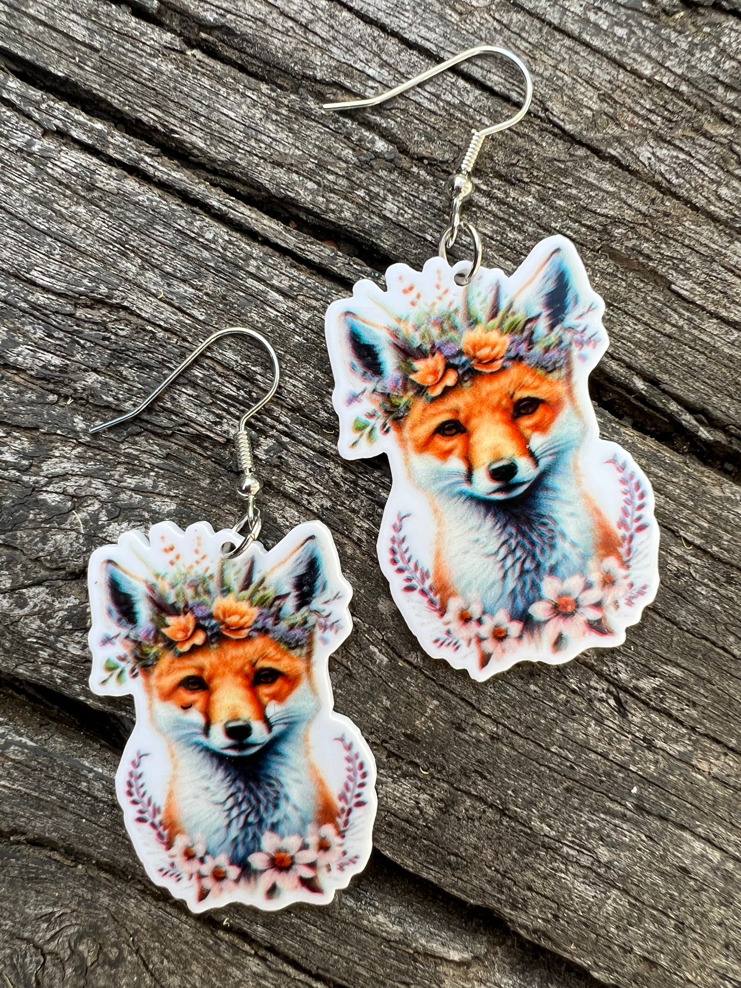 Gorgeous Boho Fox Earrings