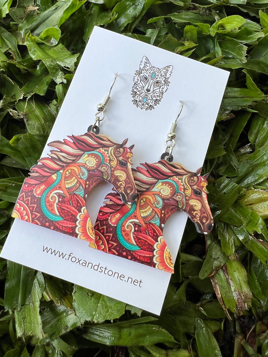 Wild Horses Earrings