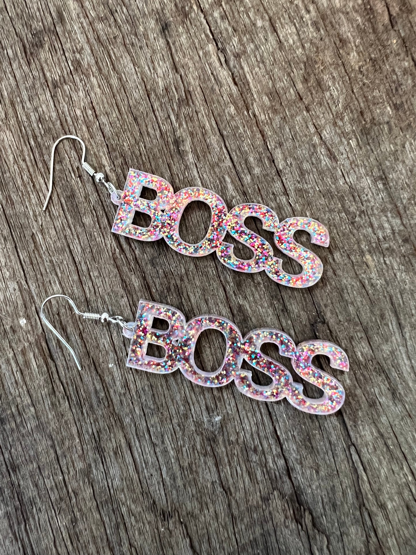 Confetti BOSS Dangle Earrings