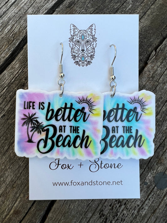 Better At The Beach Earrings