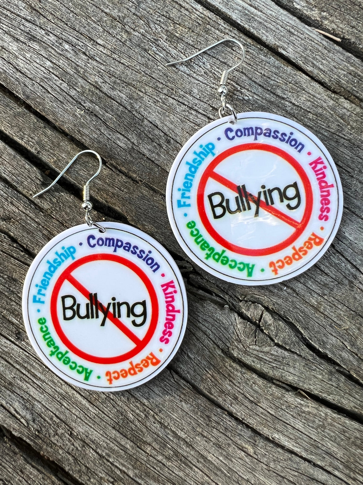 No Bullying Earrings