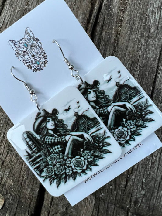 Texas Love Earrings