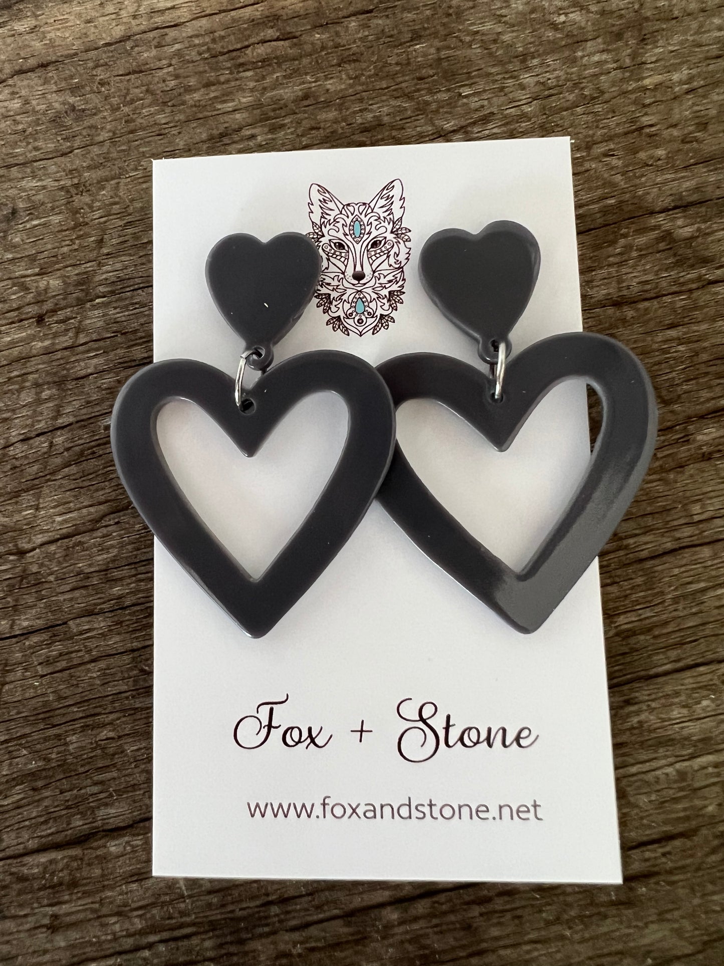 Heart To Heart Storm Earrings