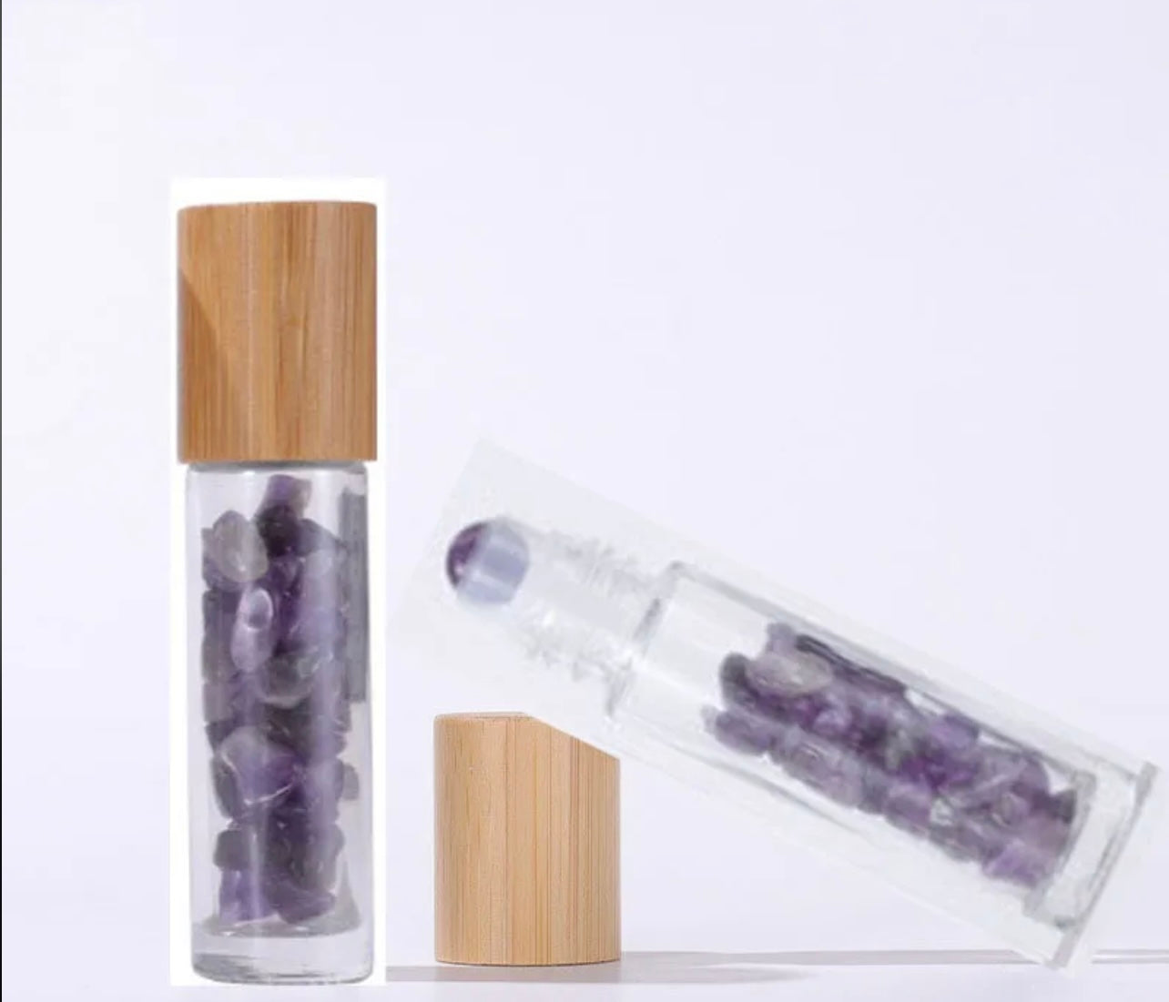 Amethyst Gemstone Oil Rollers