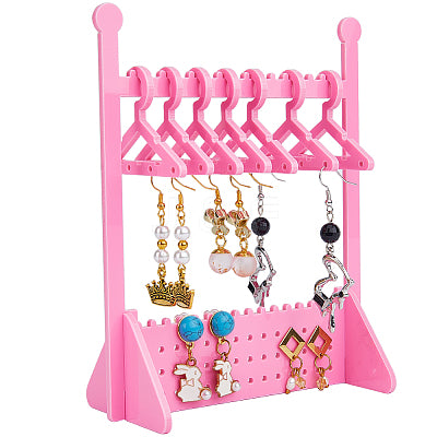 Pink Earring Organizer Stand