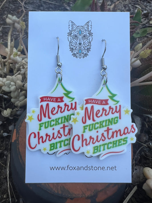 Aussie Xmas Earrings