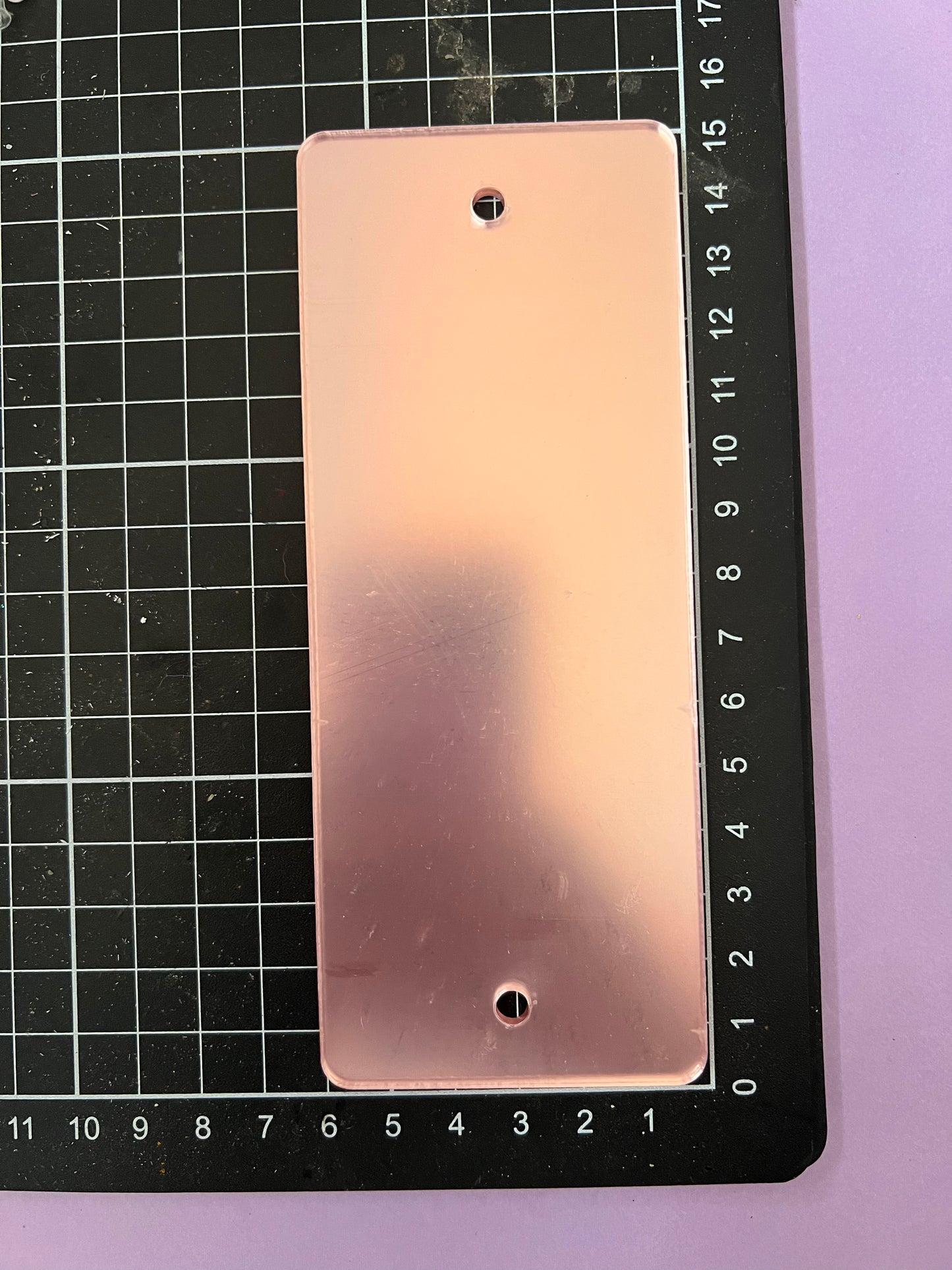 Mini Mirror Earring Hangers ROSE GOLD