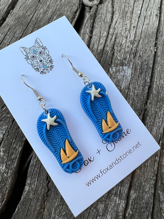 Beach Thong Earrings