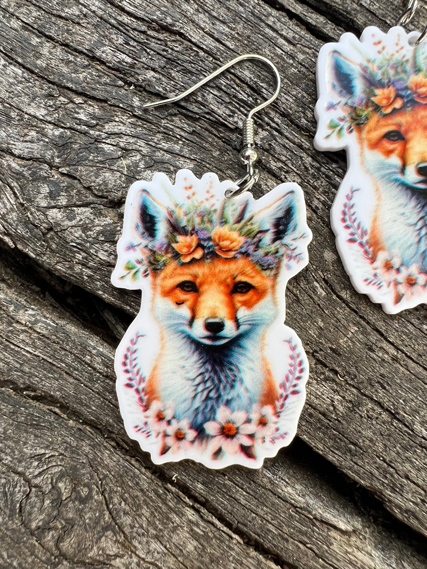 Gorgeous Boho Fox Earrings