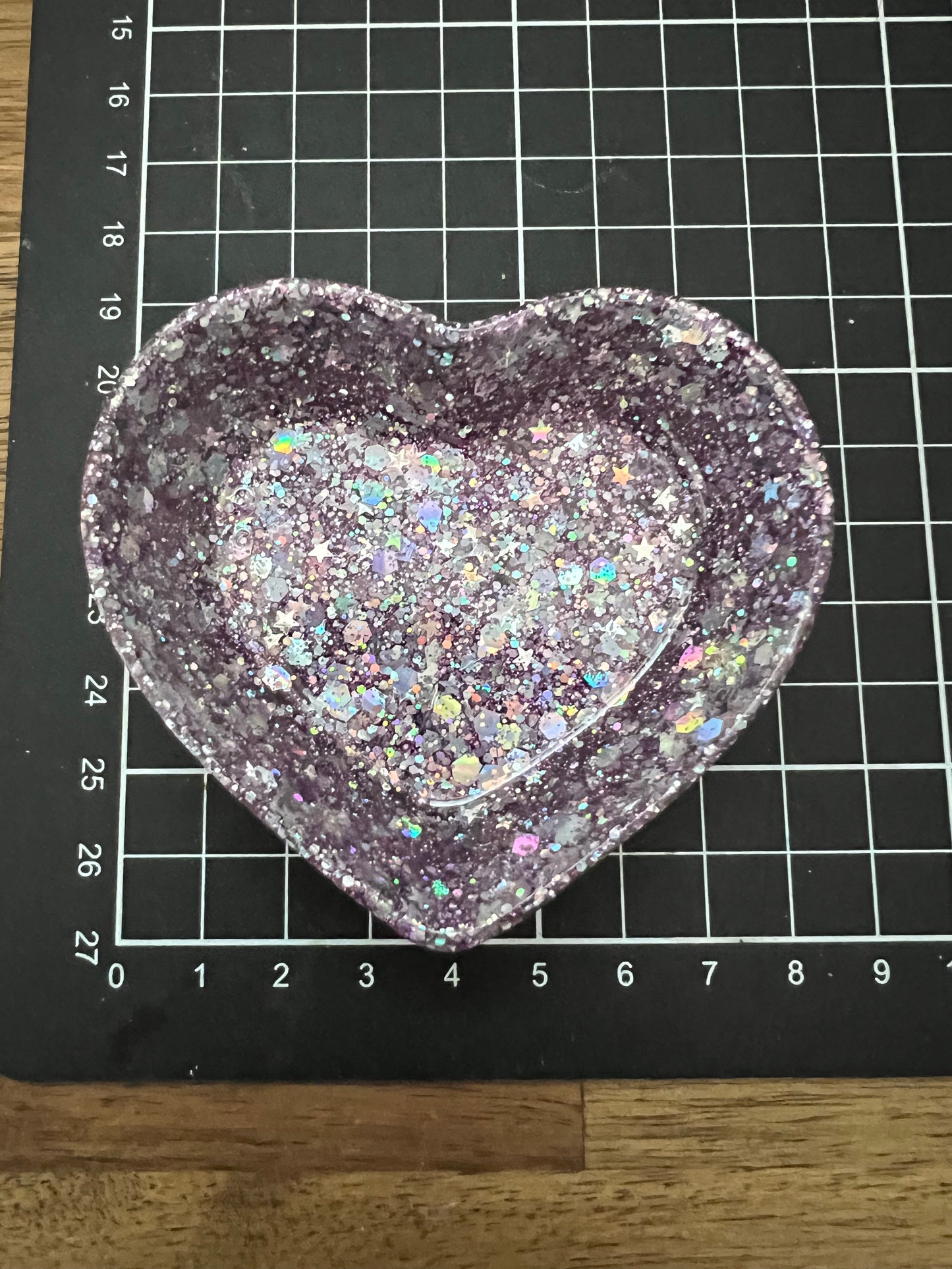 Beautiful Holographic Trinkets Heart