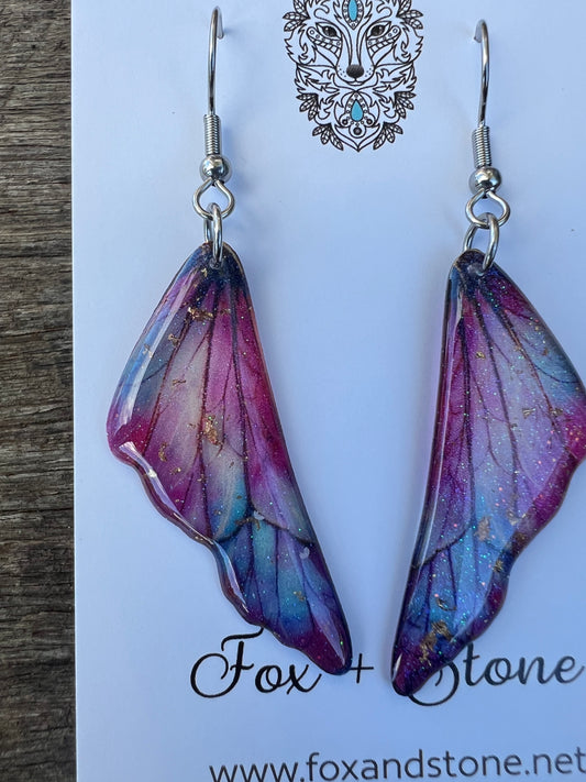 Ophelia Fairy Wing/Butterfly Wing Earrings