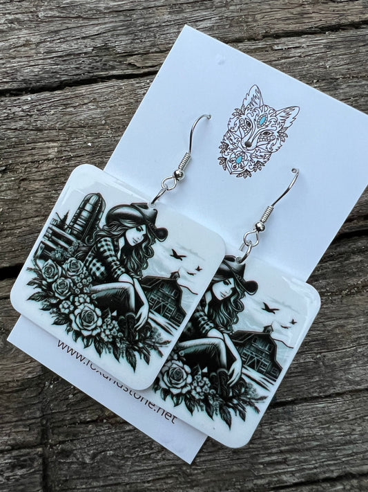 Texas Love Earrings