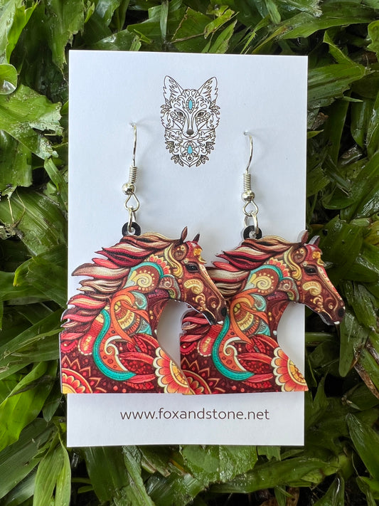 Wild Horses Earrings