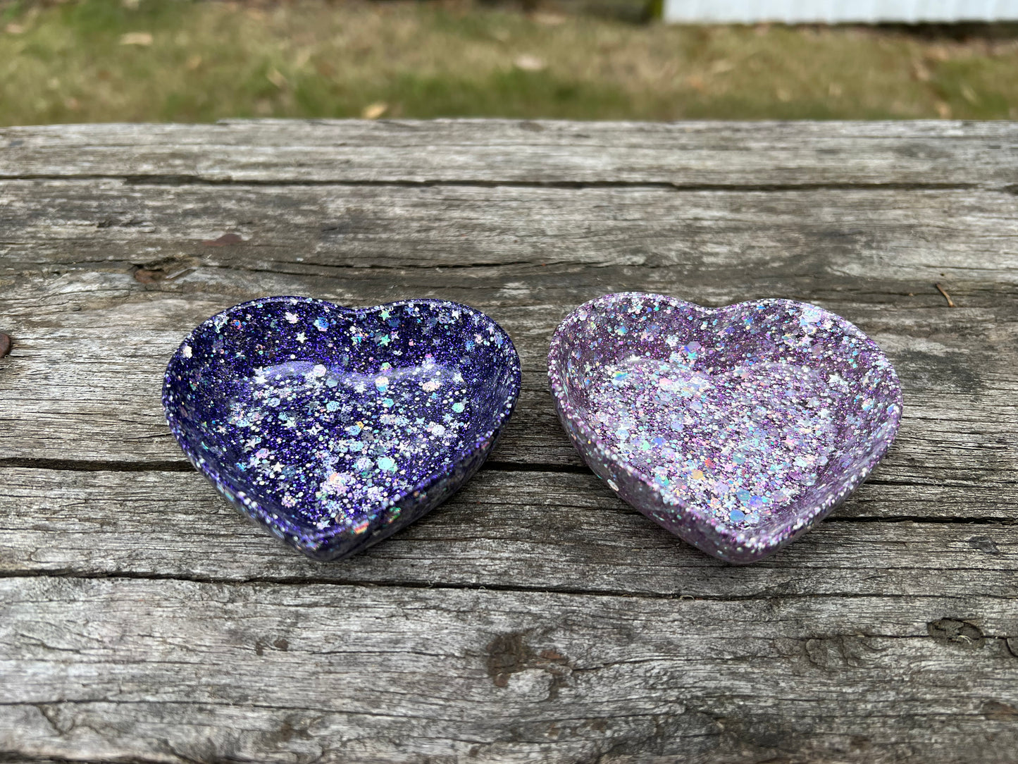 Beautiful Holographic Trinkets Heart