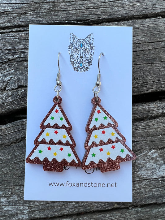 Gorgeous Christmas Tree Earrings