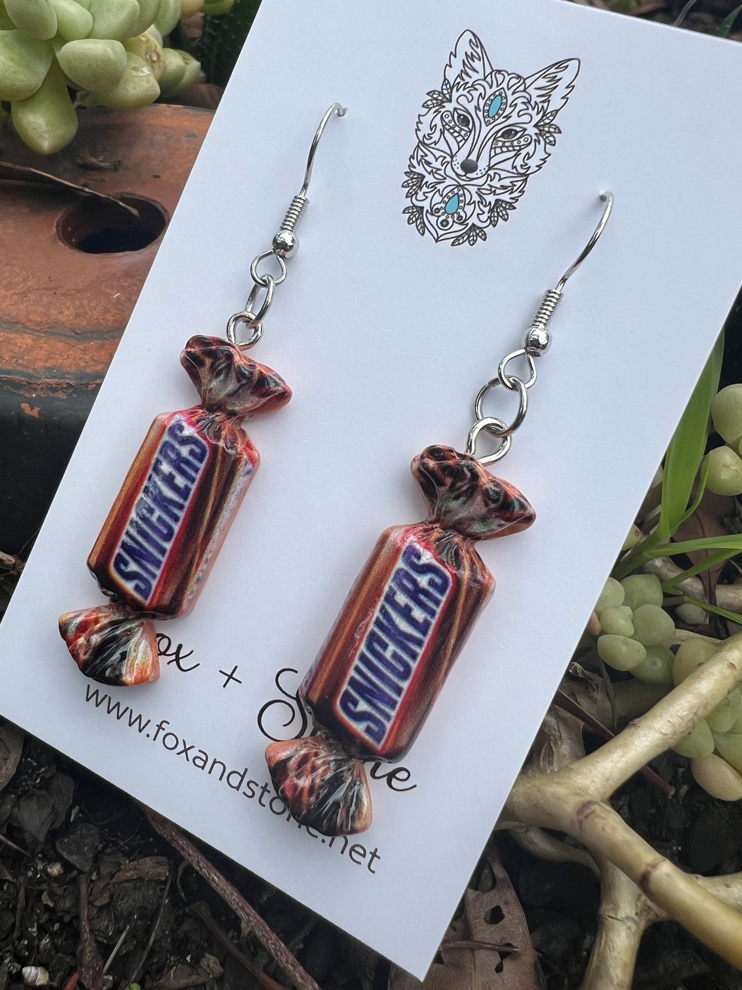 Snickers Earrings