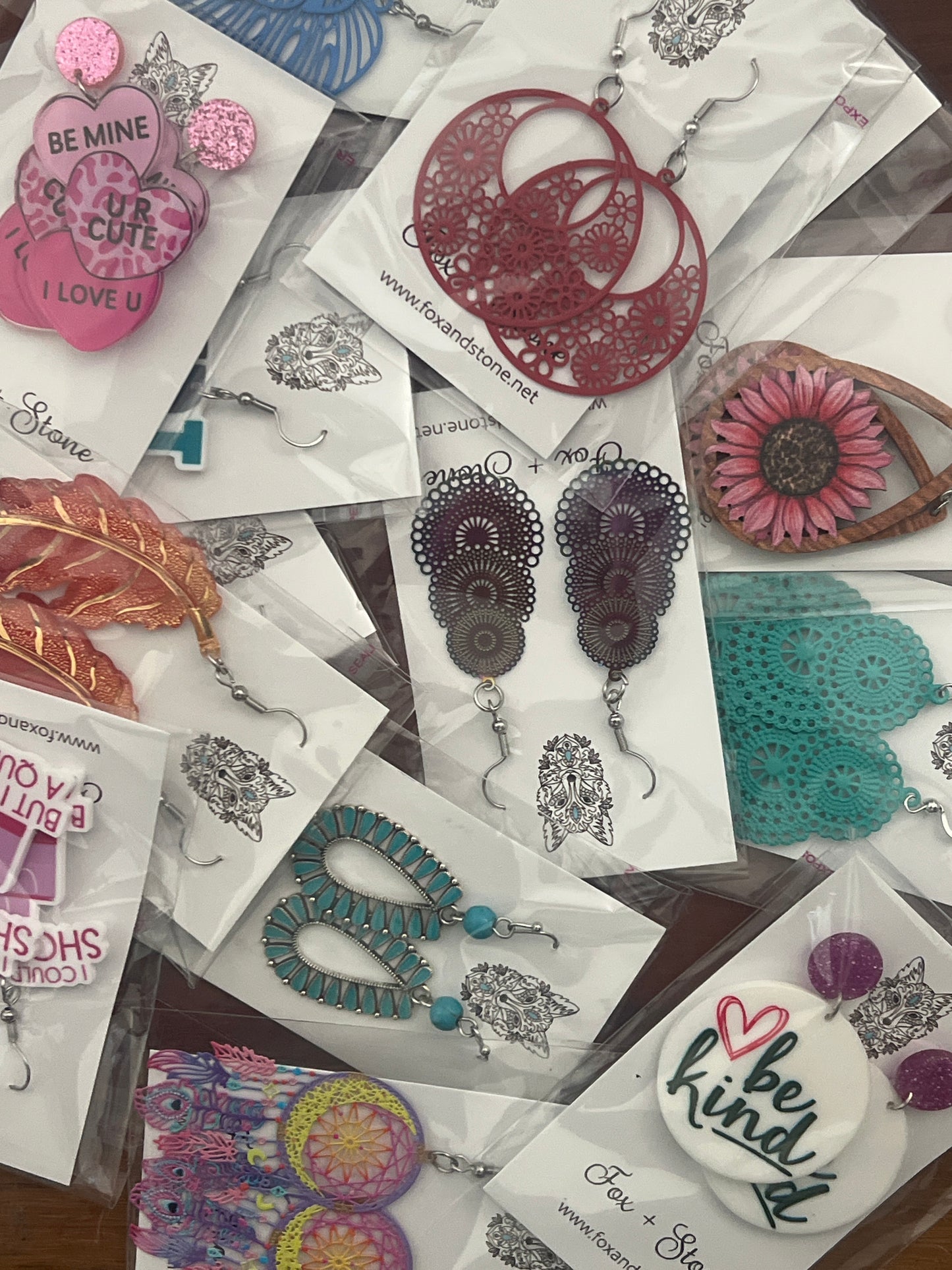 EARRING BUNDLE 20 PAIRS FOR $25 RANDOMLY SELECTED