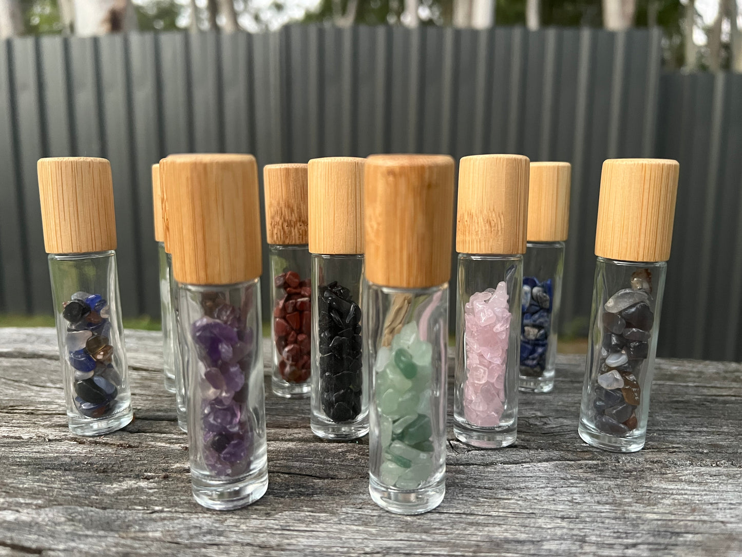 Onyx Gemstone Oil Rollers