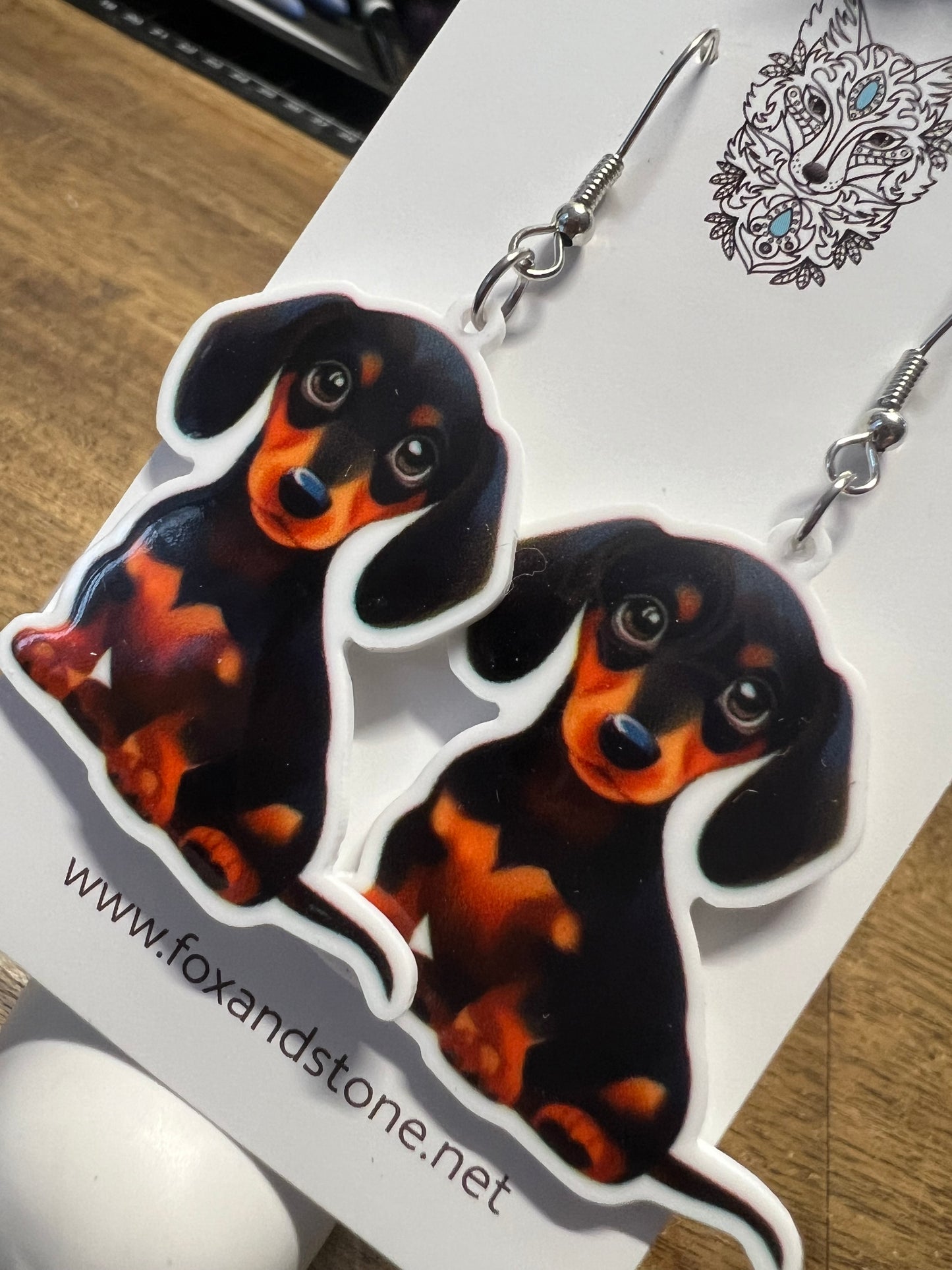 Dachshund Puppies Earrings
