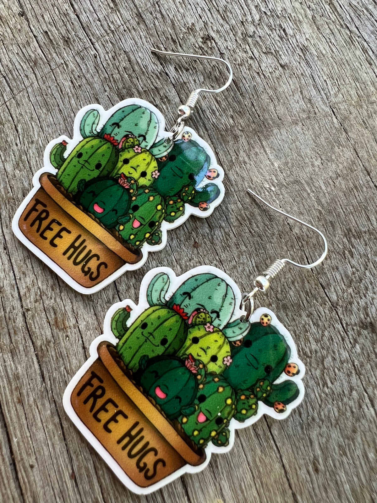 Cactus Plant Earrings