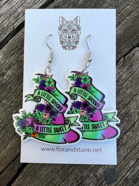 Spooky and Sweet Halloween Earrings