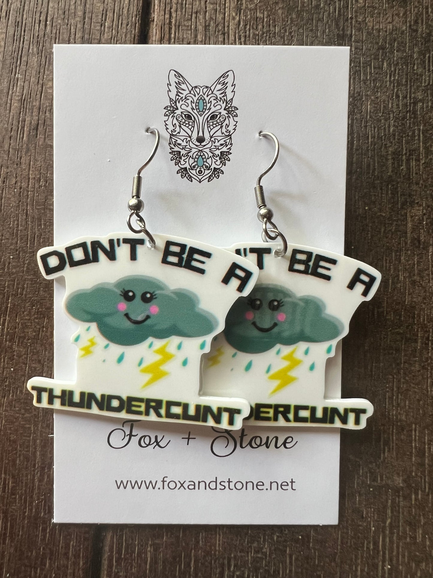 More Naughty Word Earrings 😊