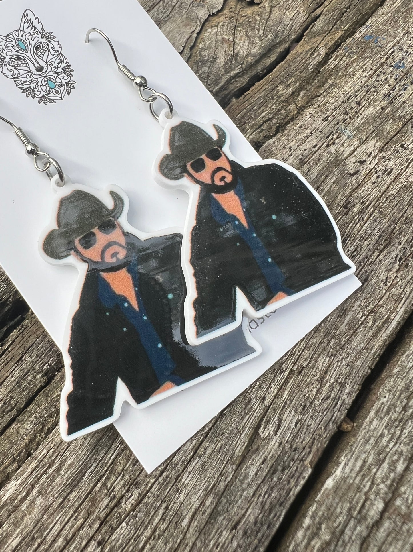 RIP Cowboy Earrings