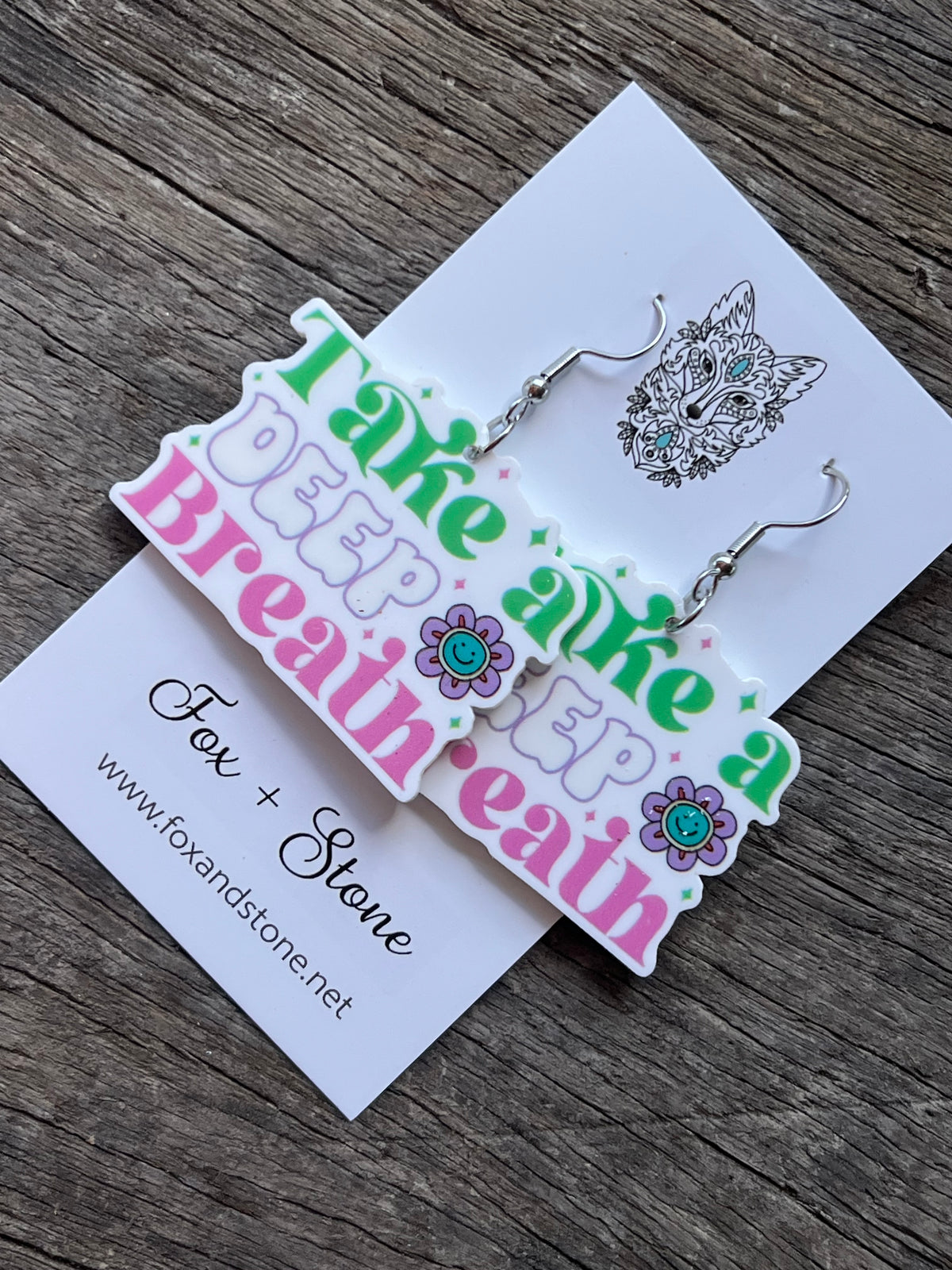 Take A Deep Breath Earrings