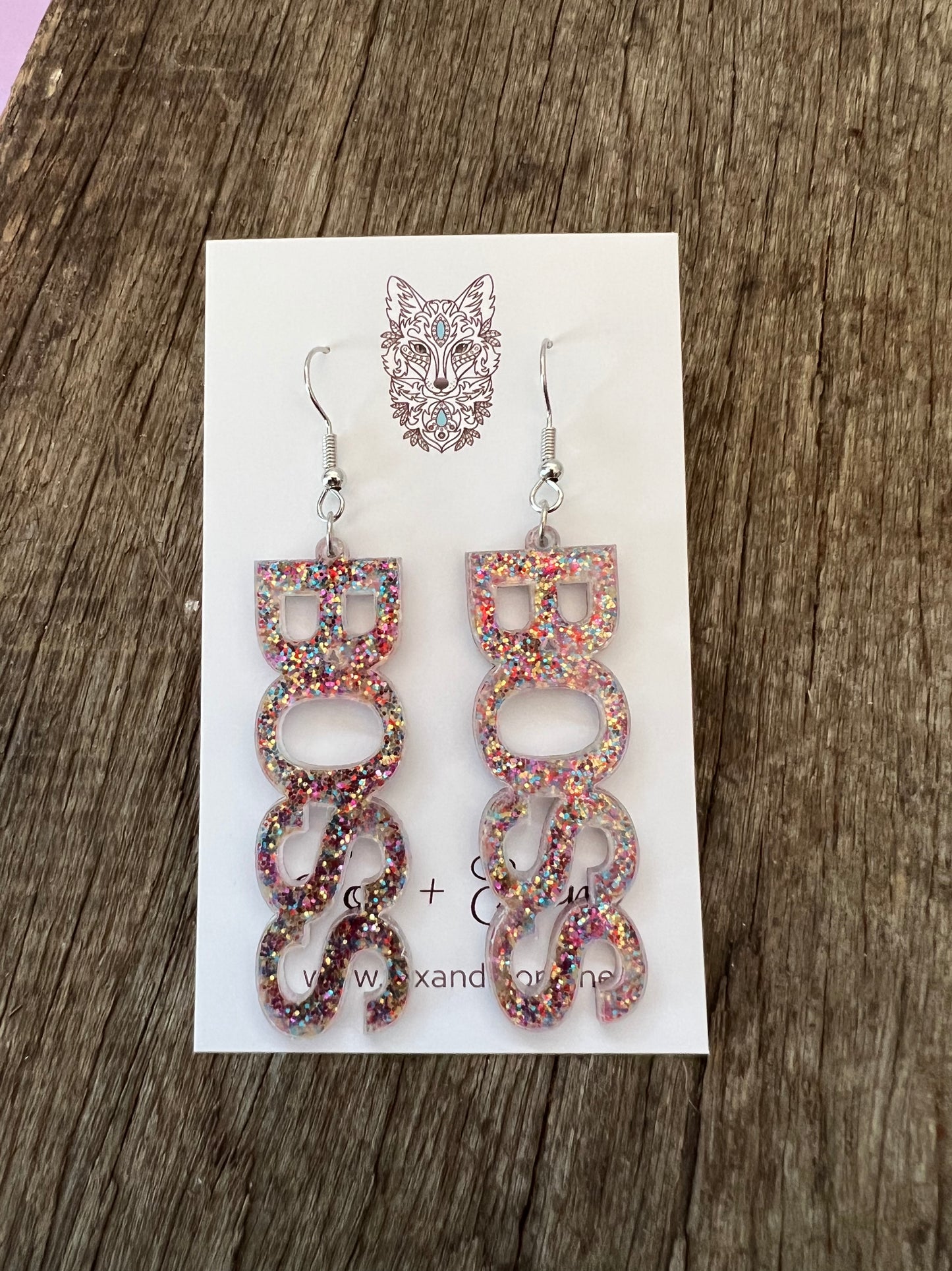 Confetti BOSS Dangle Earrings