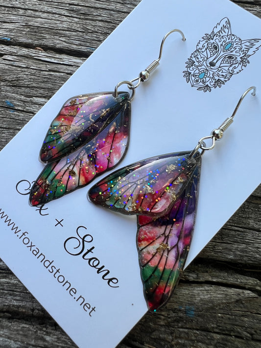 Narissa Fairy Wing/Butterfly Wing Earrings