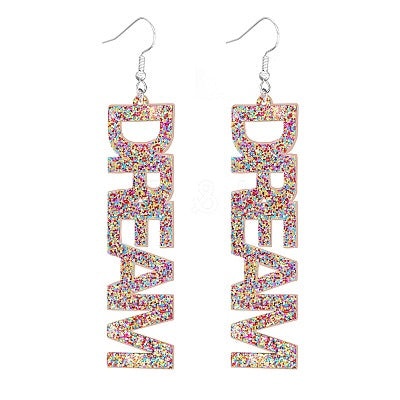 Confetti Dream Dangle Earrings