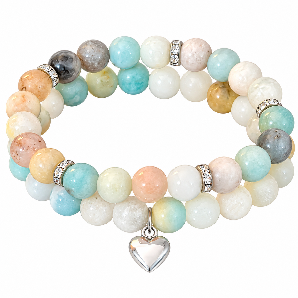 Amazonite Double Natural Stone Bracelet (Copy)