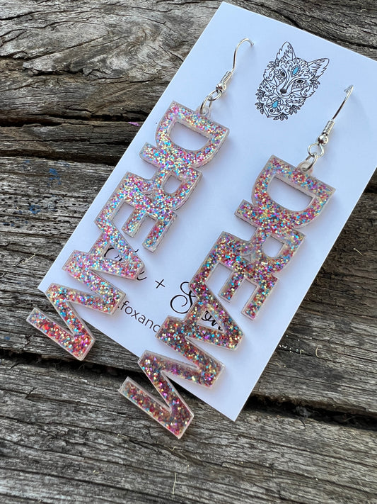 Confetti Dream Dangle Earrings